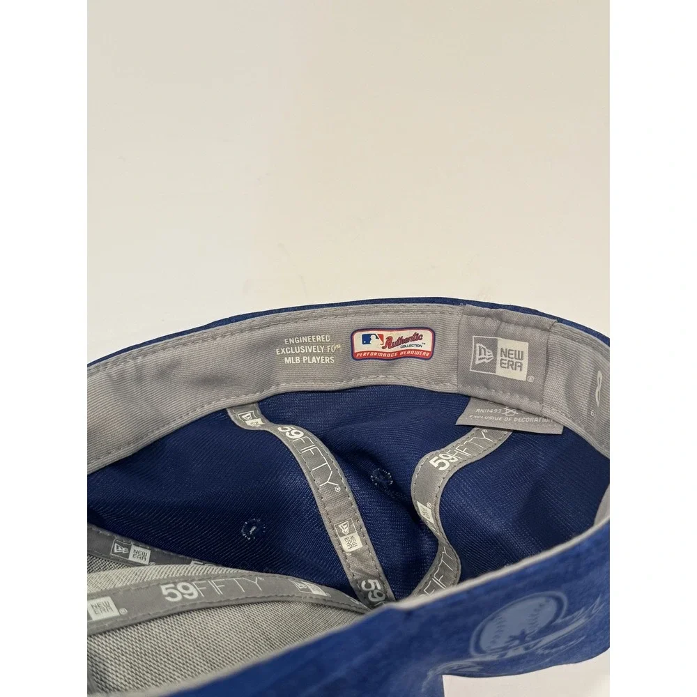 Toronto Blue Jays Hat Cap Fitted Mens 8 Blue MLB Baseball All Star‎ New Era
